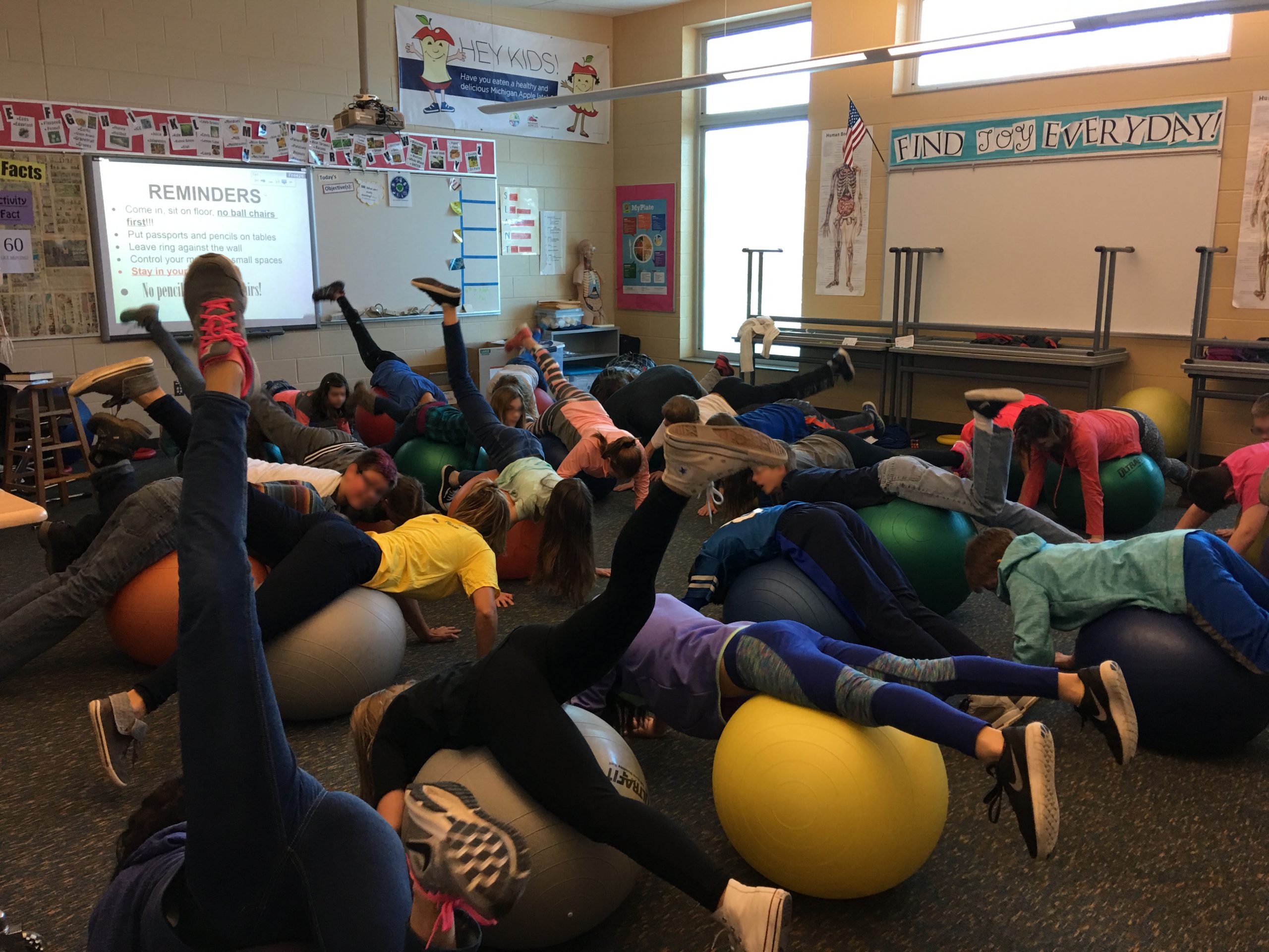 Allendale Activity Day Ball Yoga